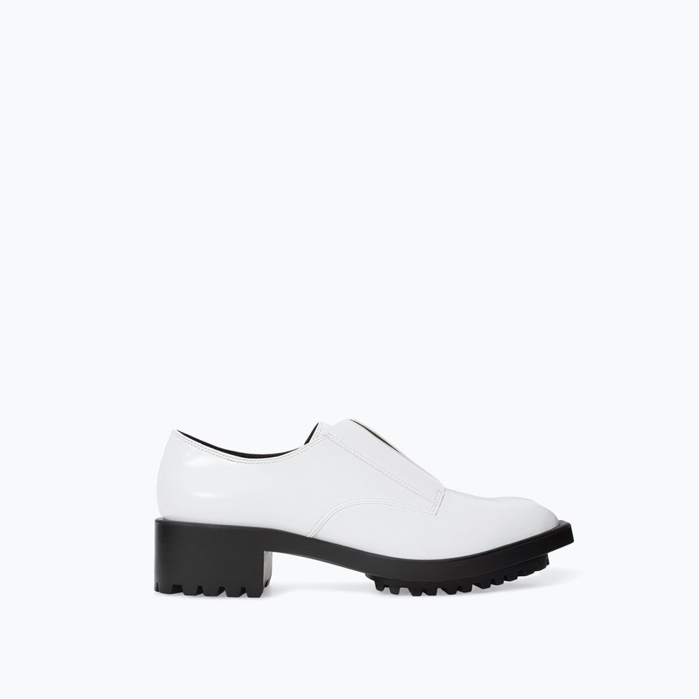 Zara Track Sole Slip-ons